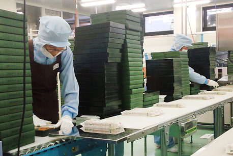 万全の品質管理の下で出荷