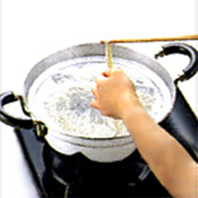 生そばの茹で方:ゆですぎない